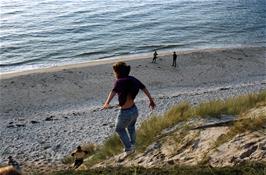 Dune jumping near Garramore YH [Remastered scan, July 2019]