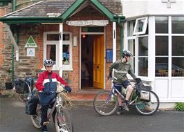 Keir and Joe at Lynton YH
