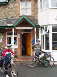Keir and Joe at Lynton YH