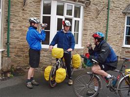 Michael photographs Oliver filming Gavin and Tao at Lynton YH