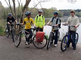 The group in Stover Country Park