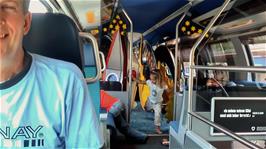Nursery facilities on the train as well