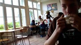 Breakfast at Rorschach See youth hostel