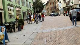 Altstätten, where Tao found a bike shop to buy some new wheel bearings