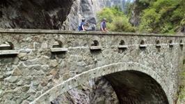 Joe and Tao at Viamala Gorge
