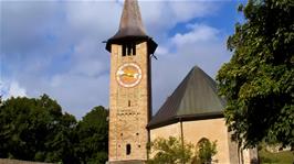 St Martin's Church, Zillis, dating back to 840 AD