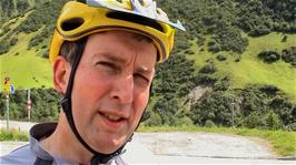 Michael, at Hinterrhein, explains to Tao about the "Standard Tour Pace" - which is defined as whatever speed Michael goes at