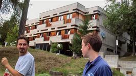 Fiesch youth hostel, located in the grounds of the Sports Holiday Resort