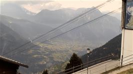 View to Termen and Ried-Brig from Riederalp