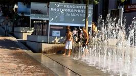 The fountain at Place du Marche, Montreux