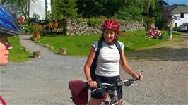 Jill would really like a quick stop at the cafe at Watendlath, but Michael is concerned that the track will need extra time despite being mainly downhill