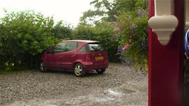 The rain pours down at Buttermere Youth Hostel