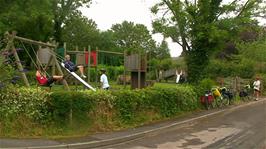 Playpark fun at Ennerdale Bridge, 13.1 miles from the hostel