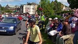 A brief stop at a very busy Bowness-on-Winderemere, where the Windermere Air Show is happening in the skies above
