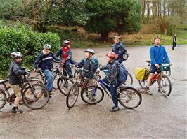 Ready to leave Golant Youth Hostel