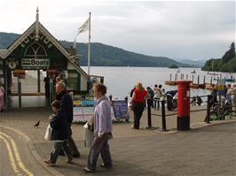 Beside Lake Windermere at The Promenade, Bowness-on-Windermere