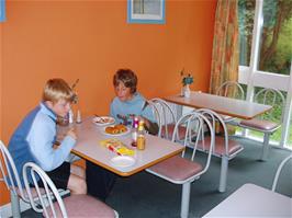 Breakfast at Grasmere Hostel