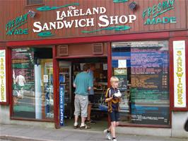 Easy lunch at Keswick