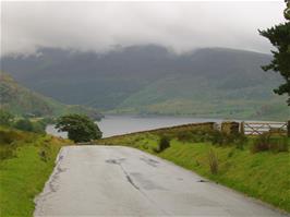 The view across Crummock Water towards Buttermere