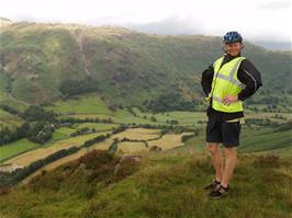 Charles at the top of Side Pike