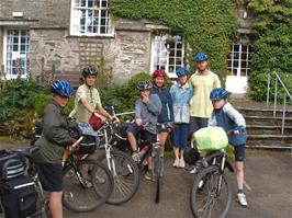 The group at Elterwater YH