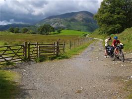 Out of this world scenery & light effects on the bridleway to Little Langdale