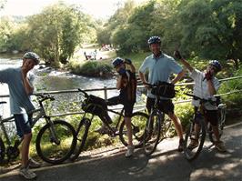 The group ready to leave Spitchwick - new photo for 2025