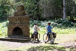 The Portugese Fireplace near Millyford Bridge, a short distance from where we parked the car