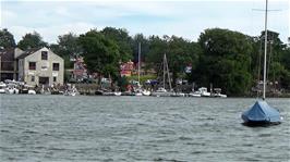 Returning to Bowness Marina on Lake Windermere