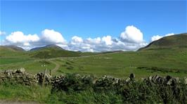 Fabulous view to Burnbank Fell from the quiet road near Loweswater, 24.4 miles into the ride