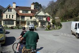 Dillan and Lawrence at Hunter's Inn