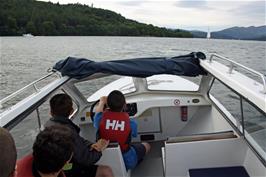 Boat fun on Lake Windermere