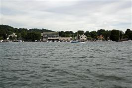 Returning to Bowness Marina on Lake Windermere