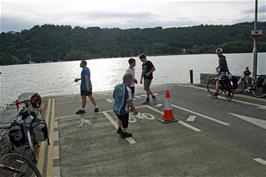 Waiting for the Winderemere ferry at Bowness