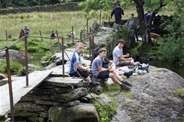 Lunch on Slater's Bridge