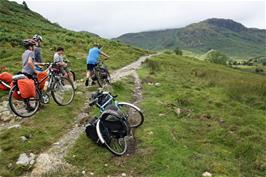 The track towards Fell Foot Bridge, Little Langdale