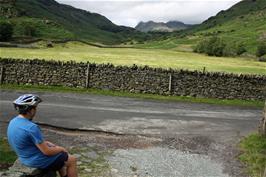 View to Langdale Pikes from Fell Foot Bridge, Little Langdale