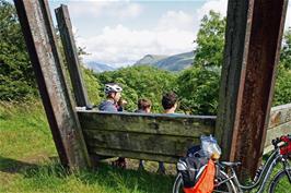 View towards Ennerdale from the lunch stop on the railway path