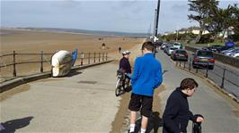 Preparing for lunch by Instow Beach