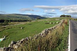 Approaching Hawes, in Widdale
