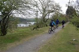 Approaching Burrator on the cycle path from Princetown