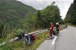 Selheim, on the approach to Kløve, 5.5 miles into the ride