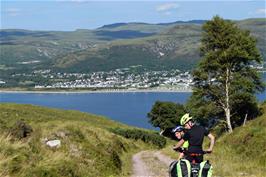 Ullapool, from the track to the Alltnaharrie Inn