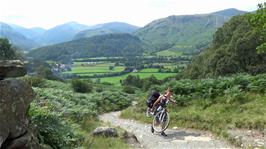 A sample of the bridleway "shortcut" as recommended by Google